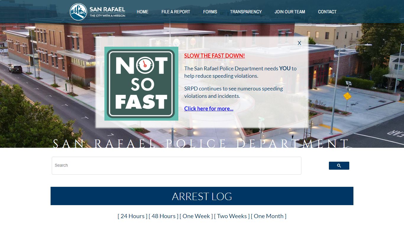 Arrest Log - srpd.org